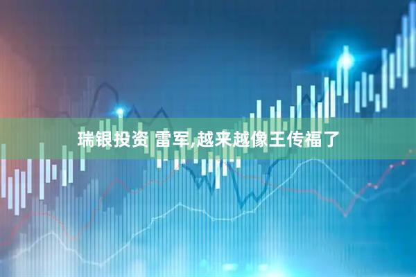 瑞银投资 雷军,越来越像王传福了